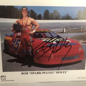 Signed - Bob 'Spark Plugg' Holly - WWF Photo - 8 x10 -1995 Titansports