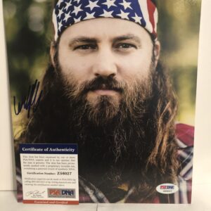 Signed Willie Robertson - Duck Dynasty Photo with PSA/DNA COA