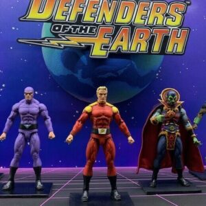 DEFENDERS OF THE EARTH SERIES 1 ASSORTMENT 7” SCALE ACTION FIGURES - 1 SET OF ALL 3 FIGURES -Free UK Shipping