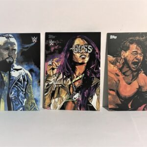 ALEISTER BLACK, SASHA BANKS & SHINSUKE NAKAMURA - 2019 TOPPS WWE CARDS - Free UK Shipping