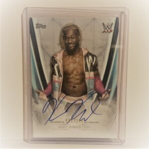 KOFI KINGSTON - 2020 TOPPS WWE AUTHENTIC AUTOGRAPH CARD UNDISPUTED - Free UK Shipping