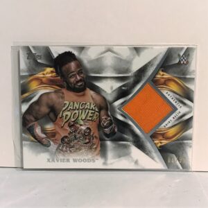 XAVIER WOODS - 2019 TOPPS WWE AUTHENTIC RELIC CARD UNDISPUTED- Free UK Shipping