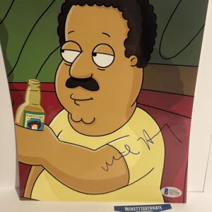SIGNED BY MARK HENRY - CLEVELAND BROWN - FAMILY GUY 8X10 PHOTO - Free UK Shipping