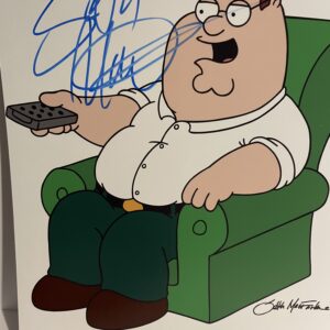 SIGNED BY SETH MCFARLANE - PETER GRIFFIN - FAMILY GUY 8X10 PHOTO - Free UK Shipping