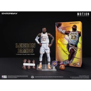 NBA Los Angeles Lakers LeBron James 1:9 Scale Action Figure - FREE UK Shipping
