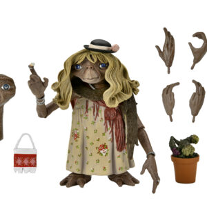NECA E..T. 40TH ANNIVERSARY DRESS-UP E.T. ULTIMATE 7 INCH SCALE ACTION FIGURE - Free Uk Shipping