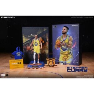 NBA Stephen Curry Real Masterpiece 1:6 Scale Action Figure - FREE UK Shipping