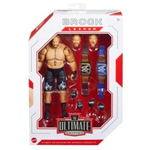 WWE MATTEL ULTIMATE EDITION Wave 15 FIGURE - BROCK LESNAR - FREE UK SHIPPING **Restock Due January **