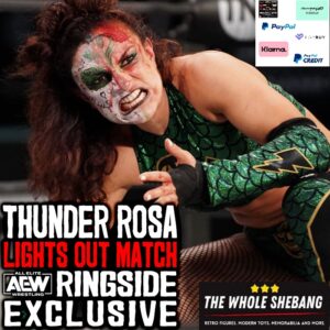 Thunder Rosa (Lights Out) AEW Ringside Exclusive Free UK Shipping