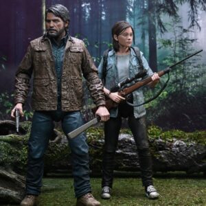 THE LAST OF US 2 - 7″ SCALE ACTION FIGURES ULTIMATE JOEL AND ELLIE 2-PACK NECA - Free UK Shipping