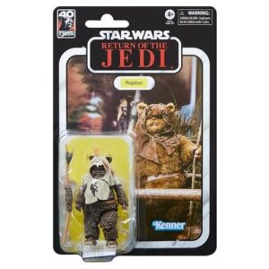 Star Wars The Black Series Return of the Jedi 40th Anniversary 6-Inch Figure Paploo the Ewok- FREE UK SHIPPING