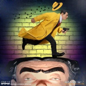 MEZCO DICK TRACY VS FLATTOP ONE:12 COLLECTIVE BOXED SET  -  Free Uk Shipping