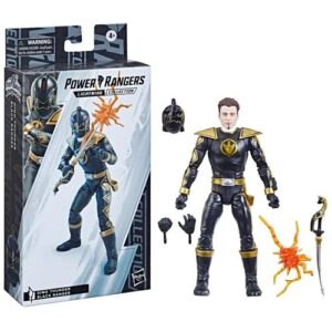 Power Rangers Lightning Collection Dino Thunder Black Ranger 6-Inch Action Figure - FREE UK SHIPPING - **Stock Due January **