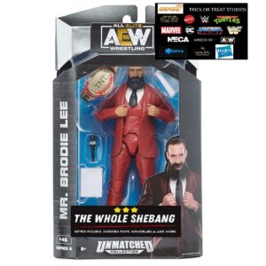 AEW Unmatched Series 6 Brodie Lee Action Figure - FREE UK SHIPPING ***PRE ORDER Due August**