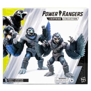 Power Rangers Lightning Collection Mighty Morphin Tenga Warriors 2-Pack 6-Inch Action Figure - FREE UK SHIPPING