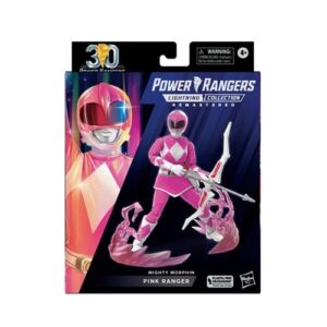 Power Rangers Lightning Collection Remastered Mighty Morphin Pink Ranger 6-Inch Action Figure - FREE UK SHIPPING **Pre Order Due September**
