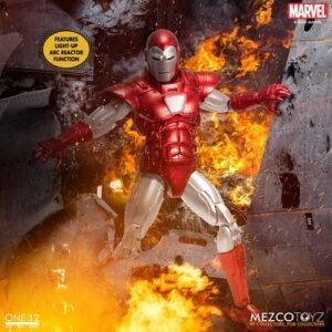 MEZCO Iron Man: Silver Centurion Edition One:12 Collective Action Figure  - Free UK shipping