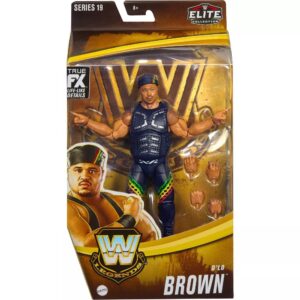 WWE Elite Collection D'Lo Brown Action Figure UK STOCK - FREE UK SHIPPING