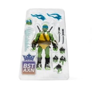 Teenage Mutant Ninja Turtles BST AXN Turtles IDW Comic Wave 1 5-Inch Action Figure Leonardo - FREE UK SHIPPING