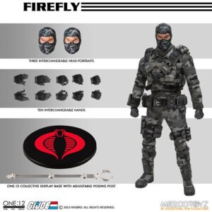 MEZCO G.I. Joe Firefly One:12 Collective Action Figure - Free UK shipping **Pre Order Due May 2024**