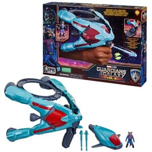 Guardians of the Galaxy Vol. 3 Epic Hero Series Galactic Spaceship Vehicle with Rocket Raccoon Action Figure - FREE UK SHIPPING