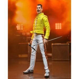 NECA Queen Freddie Mercury The Magic Tour '86 7-Inch Scale Action Figure - Free UK Shipping