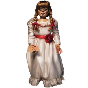 ANNABELLE THE CONJURING DOLL 40 INCH PROP IN COLLECTORS WINDOW - Trick or Treat Studios - Free Uk shipping