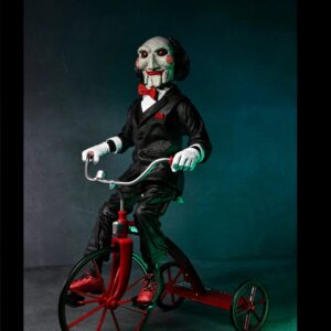 NECA SAW BILLY THE PUPPET ON TRICYCLE WITH SOUND 12 INCH ACTION FIGURE - Free Uk shipping