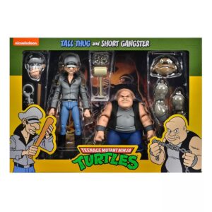 Teenage Mutant Ninja Turtles - Cartoon Tall Thug & Short Gangster 7" Action Figures 2pk - Free Uk shipping