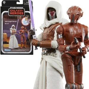 Star Wars The Vintage Collection Jedi Knight Revan and HK-47 3 3/4-Inch Action Figures - FREE UK SHIPPING