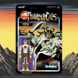 ThunderCats Mumm-Ra The Ever-Living (Glow-in-the-Dark) 3 3/4-Inch ReAction Figure - FREE UK SHIPPING