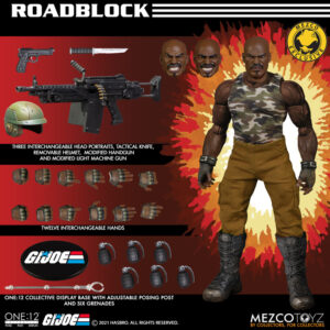 MEZCO G.I. Joe Roadblock One:12 Collective Action Figure - Free UK shipping