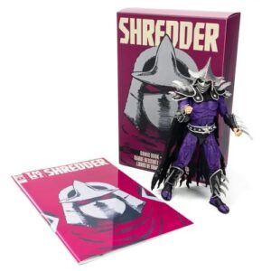 Teenage Mutant Ninja Turtles BST AXN XL Super Shredder 8-Inch Action Figure and Comic Set - FREE UK SHIPPING