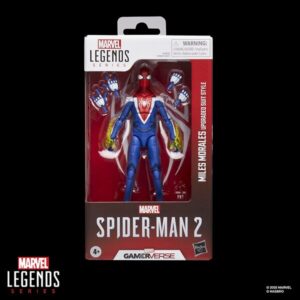 MARVEL LEGENDS SERIES GAMERVERSE MILES MORALES UPGRADED SUIT ACTION FIGURE - FREE UK SHIPPING *Pre Order June*