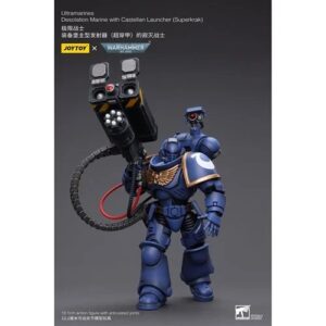 Joy Toy Warhammer 40,000 Ultramarines Desolation Marine with Castellan Launcher Superkrak 1:18 Scale Action Figure - Free UK Shipping **Pre Order Due March 2024**