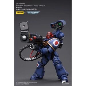 Joy Toy Warhammer 40,000 Ultramarines Desolation Sergeant with Vengor Launcher 1:18 Scale Action Figure - Free UK Shipping **Pre Order Due March 2024**