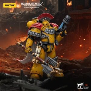 Joy Toy Warhammer 40,000 Imperial Fists Legion Chaplain Consul 1:18 Scale Action Figure - Free UK Shipping **Pre Order Due May 2024**