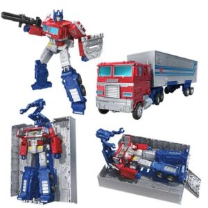 Transformers Generations War for Cybertron Earthrise Leader Optimus Prime Trailer - FREE UK SHIPPING