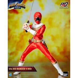 Power Rangers Zeo Red Zeo Ranger V FigZero 1:6 Scale Action Figure  - FREE UK SHIPPING **Pre Order Due July 2025**