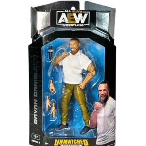 AEW Unmatched Series 9 Bryan Danielson Action Figure - FREE UK SHIPPING