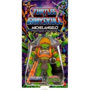 MOTU Origins Turtles of Grayskull Wave 3 Michelangelo Action Figure - FREE UK SHIPPING