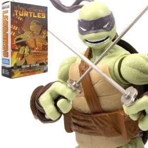 Teenage Mutant Ninja Turtles BST AXN IDW Leonardo Action Figure and Comic Book Set - FREE UK SHIPPING