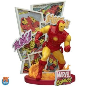 Marvel Comics 60th Anniversary Iron Man DS-085 D-Stage Statue - Previews Exclusive - FREE UK SHIPPING
