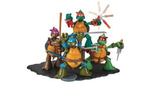 TEENAGE MUTANT NINJA TURTLES: CLASSIC ORIGINAL SKETCH set of 4 ACTION ...