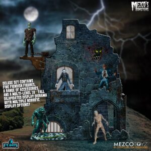 Mezco’s Monsters - Tower of Fear Deluxe Boxed Set - Free Uk Shipping