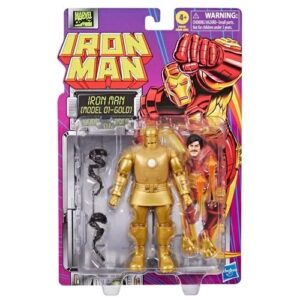 Iron Man Marvel Legends Iron Man (Model 01-Gold) 6-Inch Action Figures - FREE UK SHIPPING