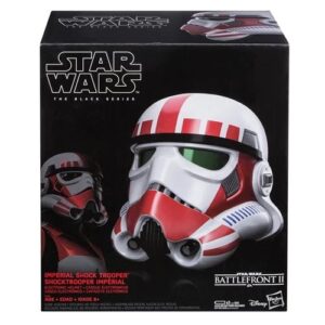 Star Wars The Black Series Shock Trooper Electronic Helmet Prop Replica - FREE UK SHIPPING