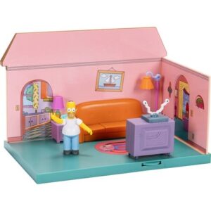 The Simpsons House Living Room Diorama Playset- FREE UK SHIPPING