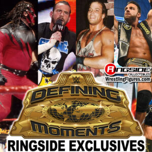 WWE Defining Moments 4-Pack (CM Punk, RVD, Kane & LA Knight) - Ringside Exclusive- FREE UK SHIPPING