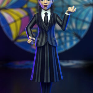 Mezco Toony Terrors Action Figure Wednesday Addams (Nevermore Academy) - Free Uk Shipping
